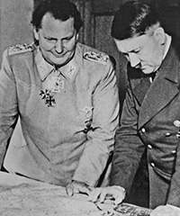 photo of Adolph Hitler and Hermann Goering