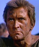 photo of Kirk Douglas as Spartacus.