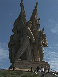 Photo of the monument at Kalach